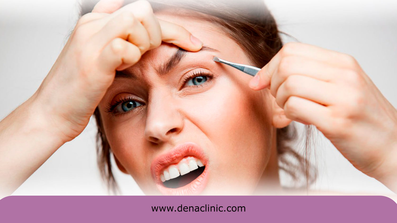 اصلاح نکردن ابرو یکی از مراقبت های بعد از کاشت ابرو
