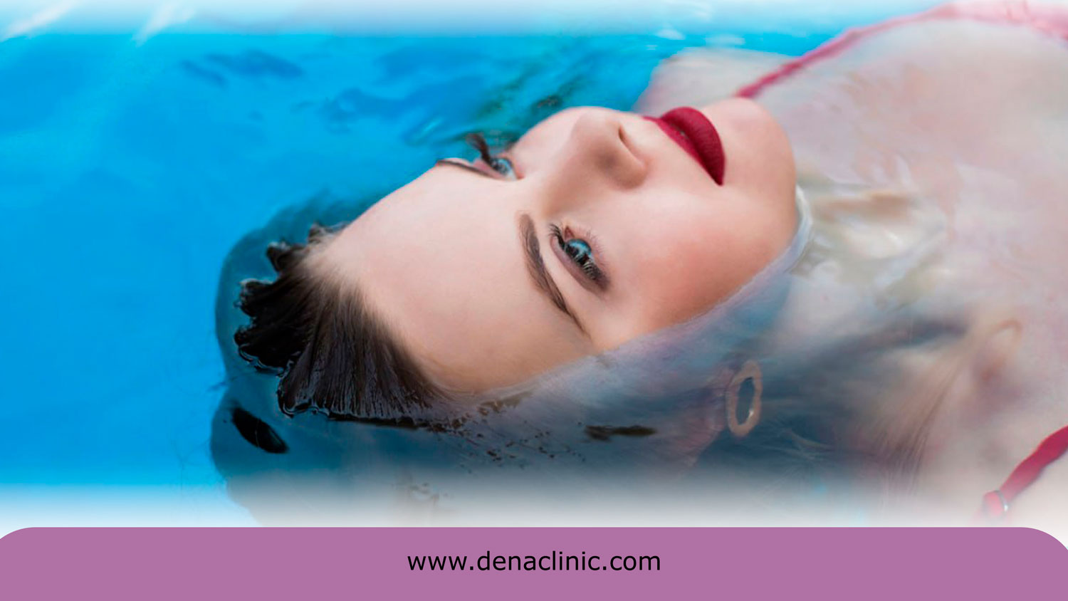 به استخر نرفتن یکی از مراقبت های بعد از کاشت ابرو